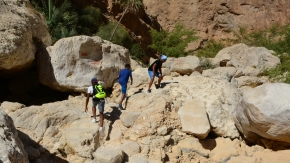 Hiking at the Wadi