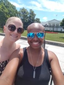 Me and Jenn at the White House